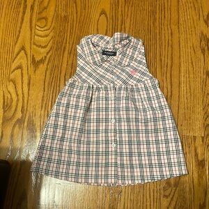 Burberry Pink Girls Dress